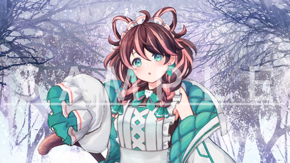 【背景素材】ファンタジー系背景【秋~冬向け4種】