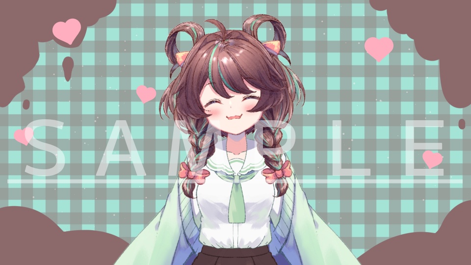 82】ファンシー♡チェックハート