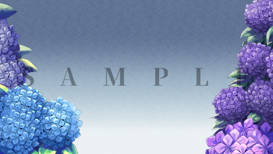 「動く」雨模様☔背景【5~9点セット】