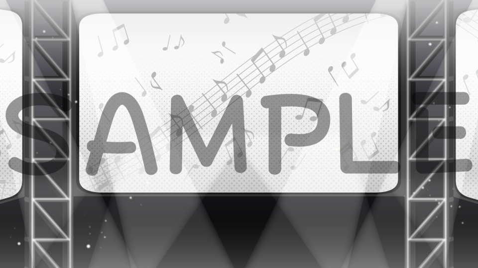 【背景素材】光るステージ背景 × 12種セット【シンプル】