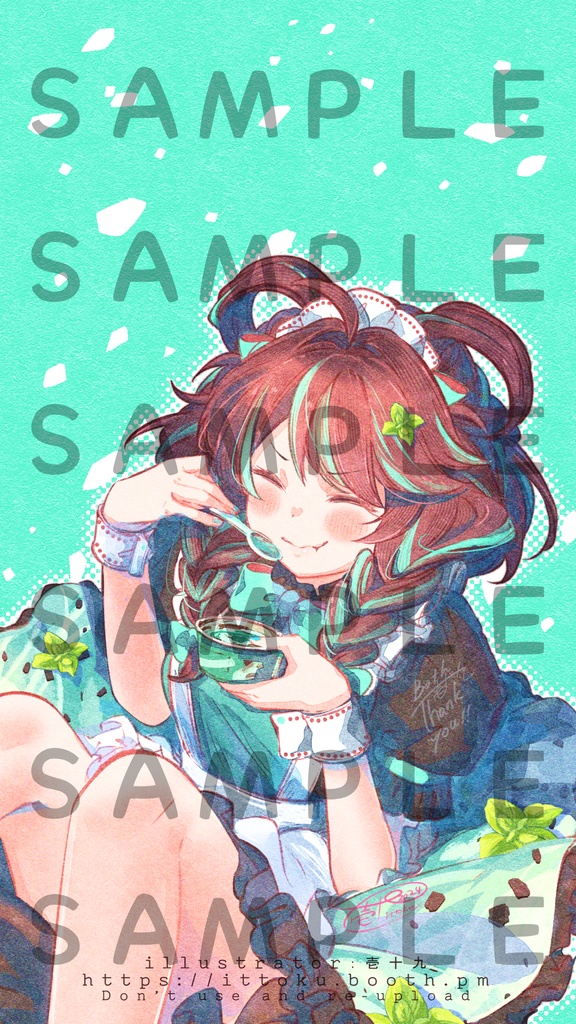 【オリジナル壁紙】スマホ用/1080×1920【創作イラスト】