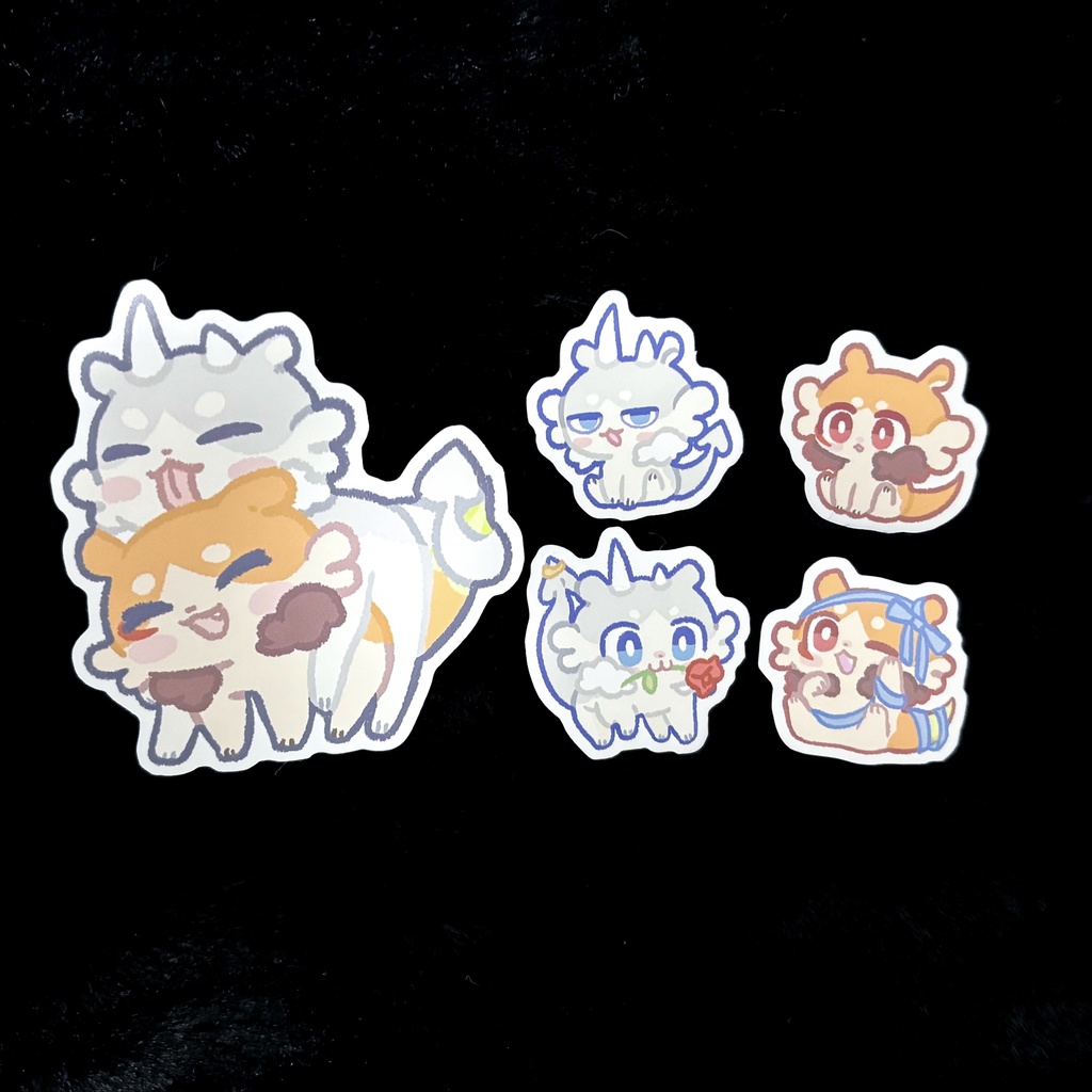 ヤシハニステッカー５枚セット