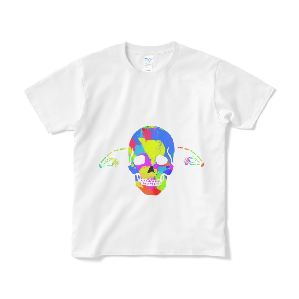 髑髏Tシャツ カラータイプ