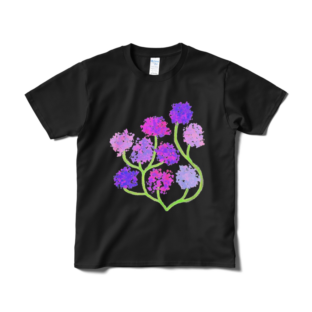 紫陽花Tシャツ
