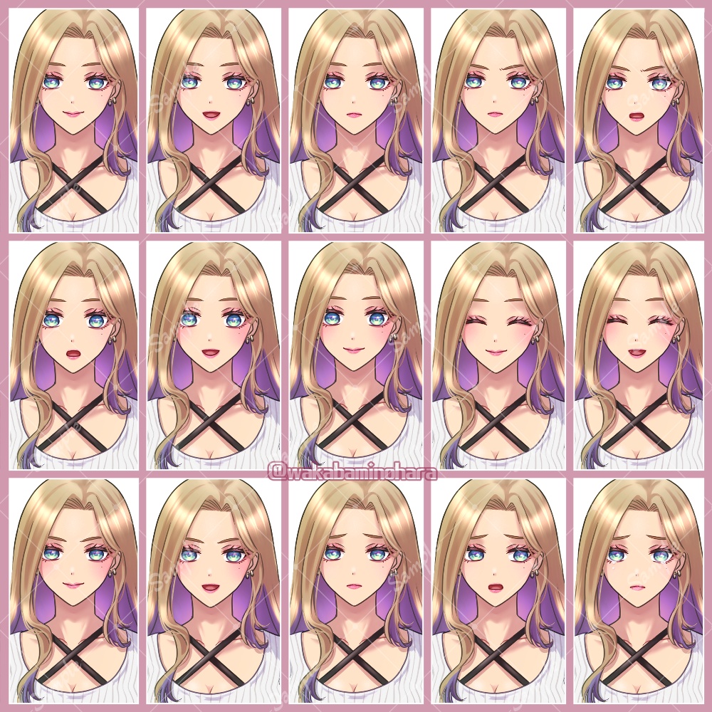 金髪ギャル風女子
