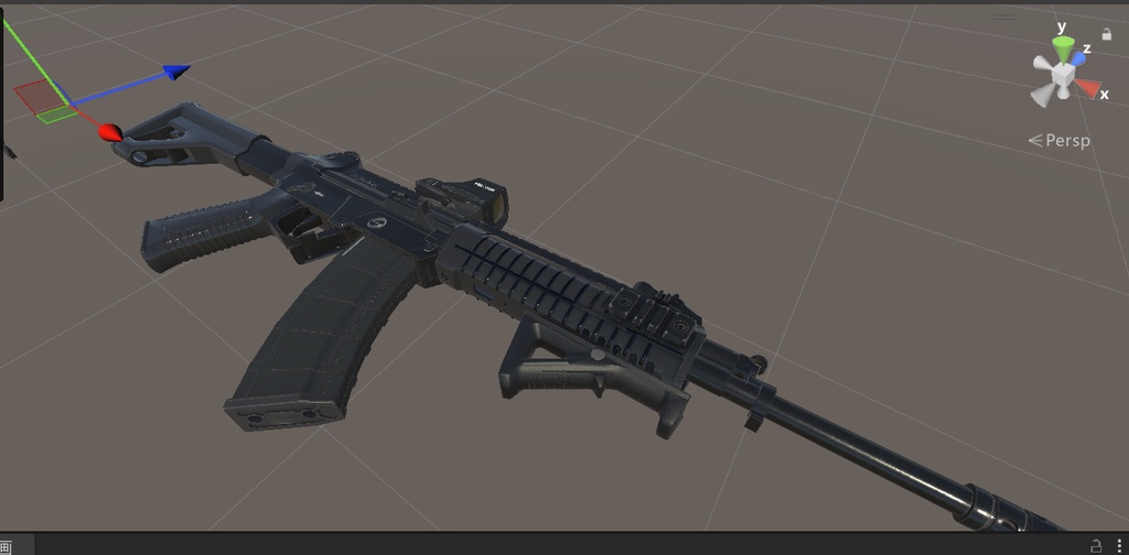 【無料】【VRChat向け】QBZ-191 System【ギミック付き】