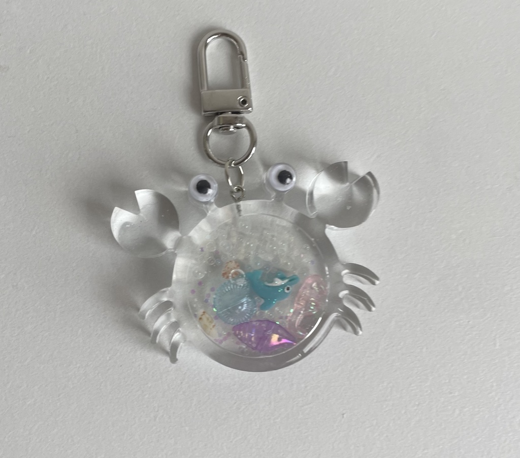 ちょっとレトロなカニキーホルダー🦀①