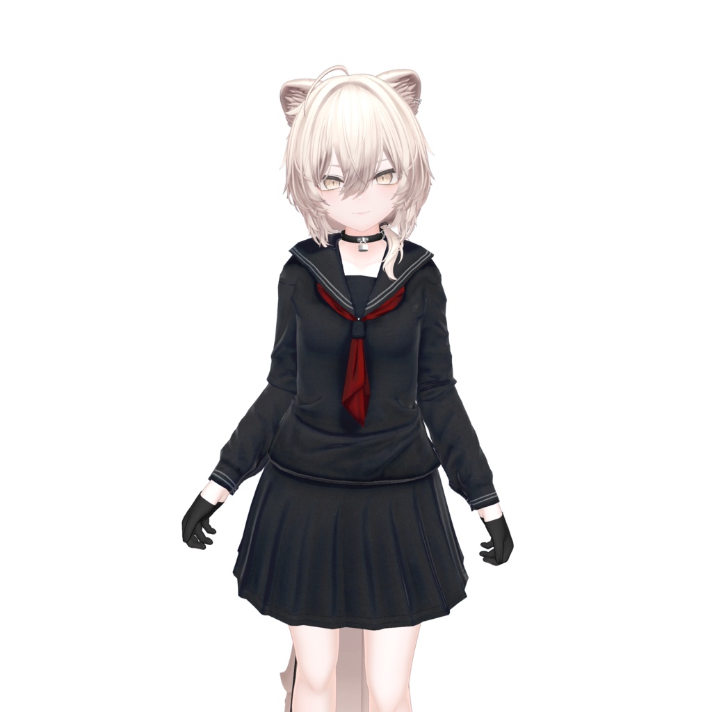 古風なセーラー服＆ローファーv2（真央）