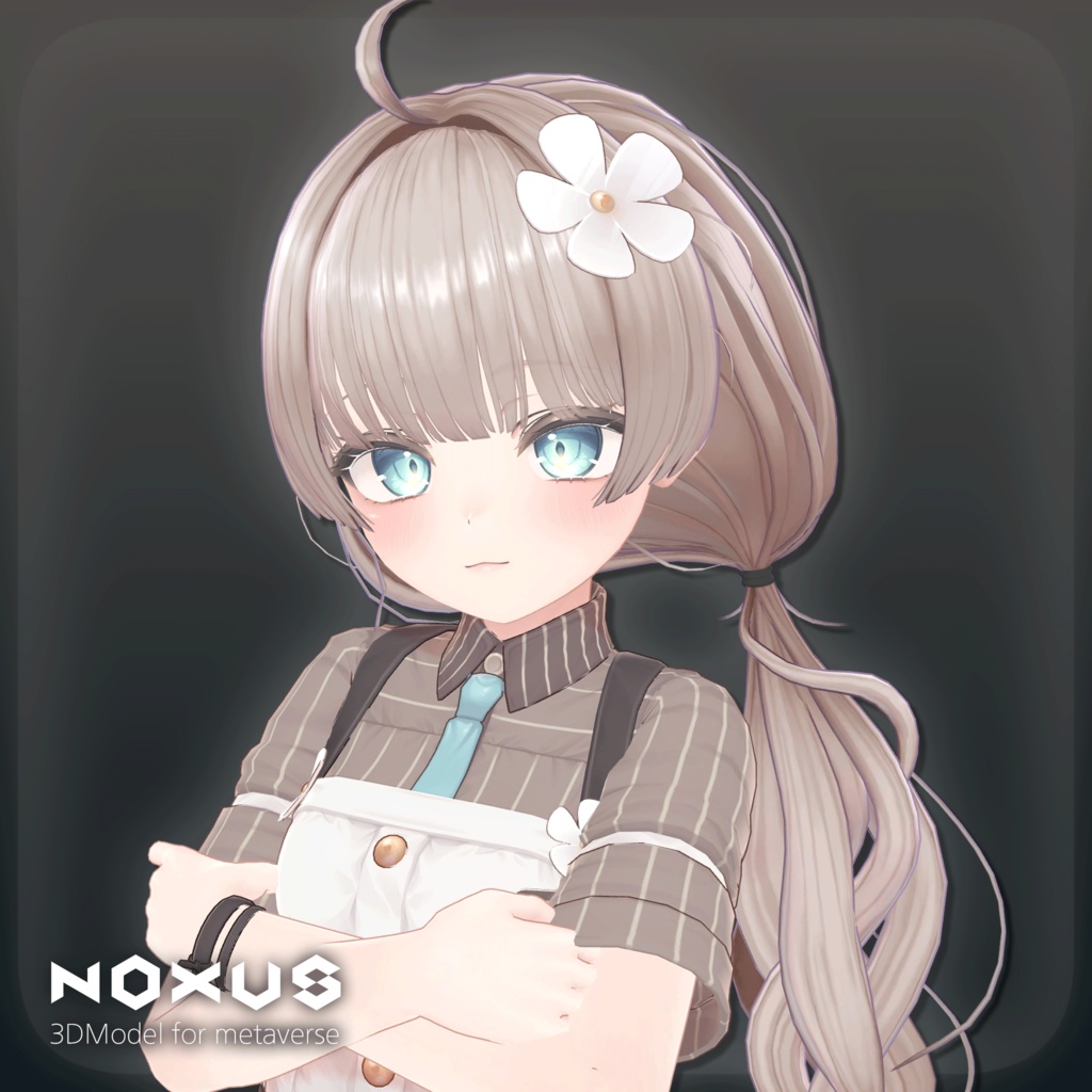 NX式ふんわりひとつ結びヘアー