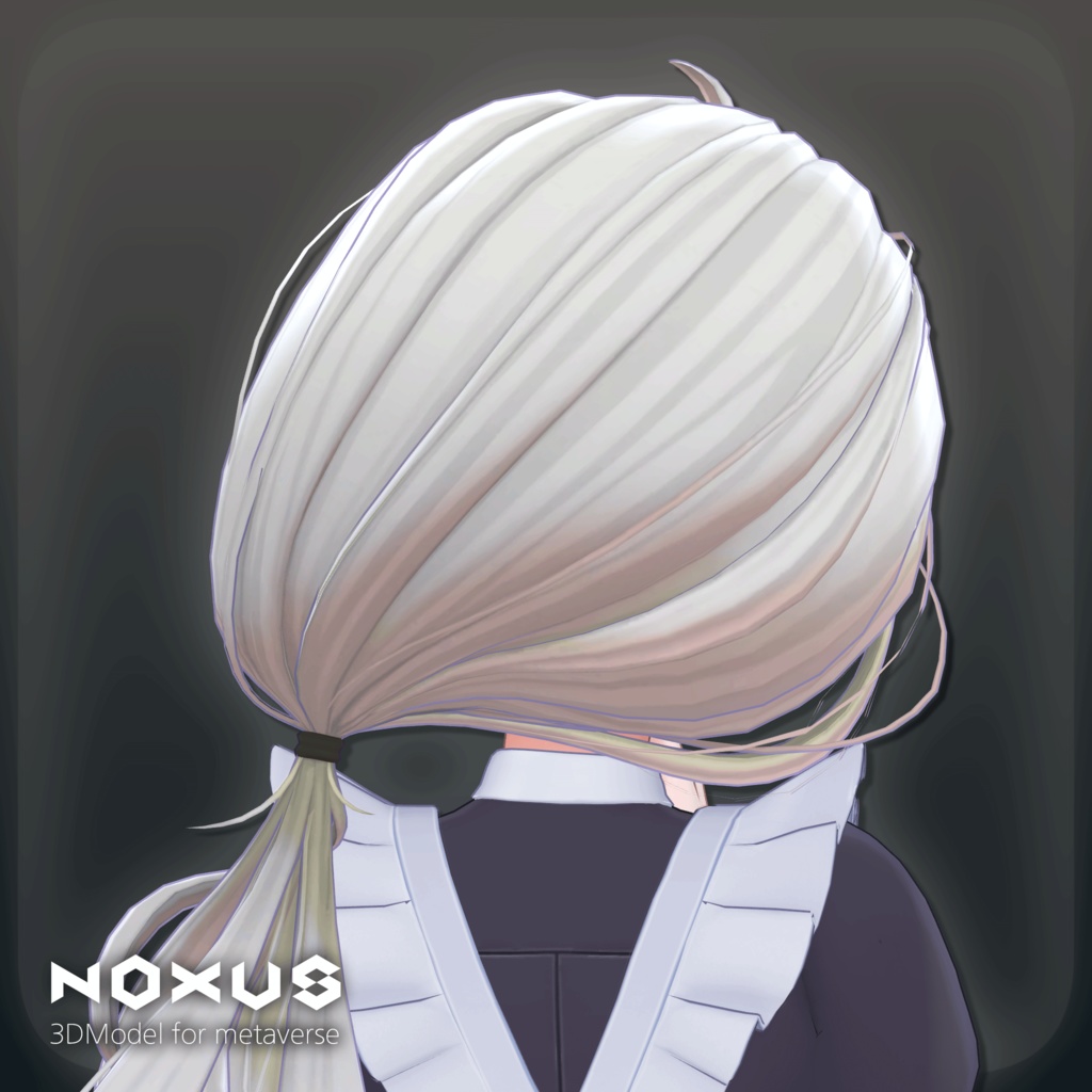 NX式ふんわりひとつ結びヘアー