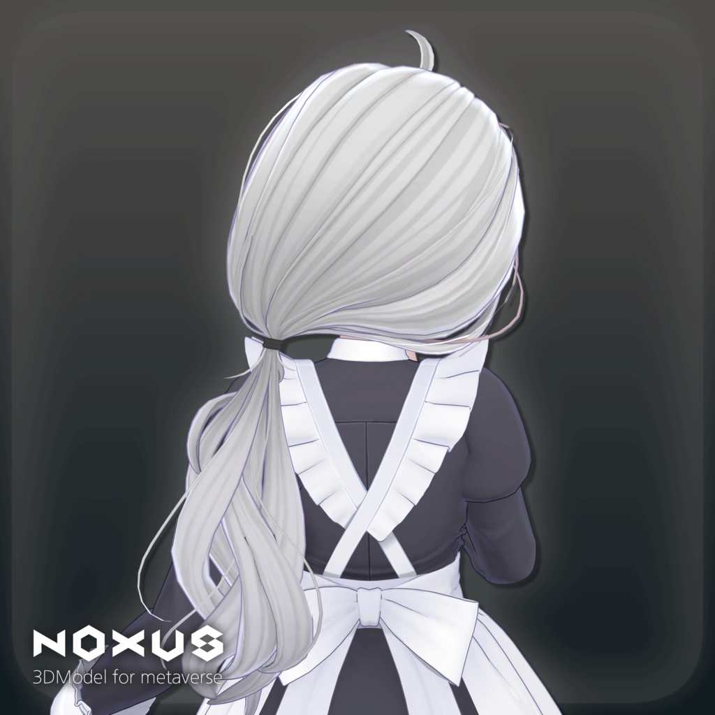 NX式ふんわりひとつ結びヘアー