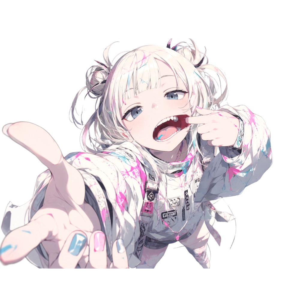 簡易 分割Aiキャラクター