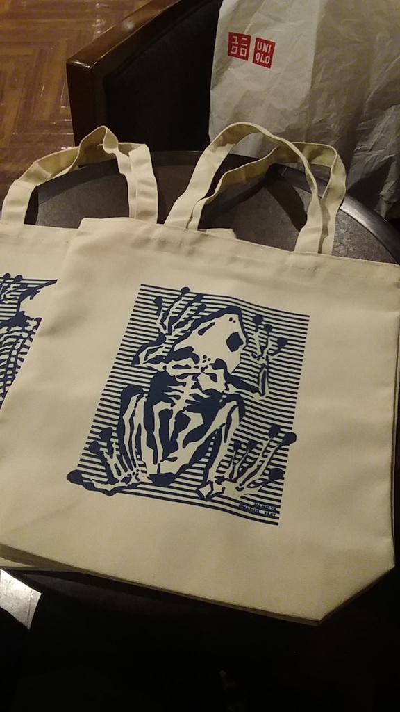 爬虫類&両生類 トートバッグ