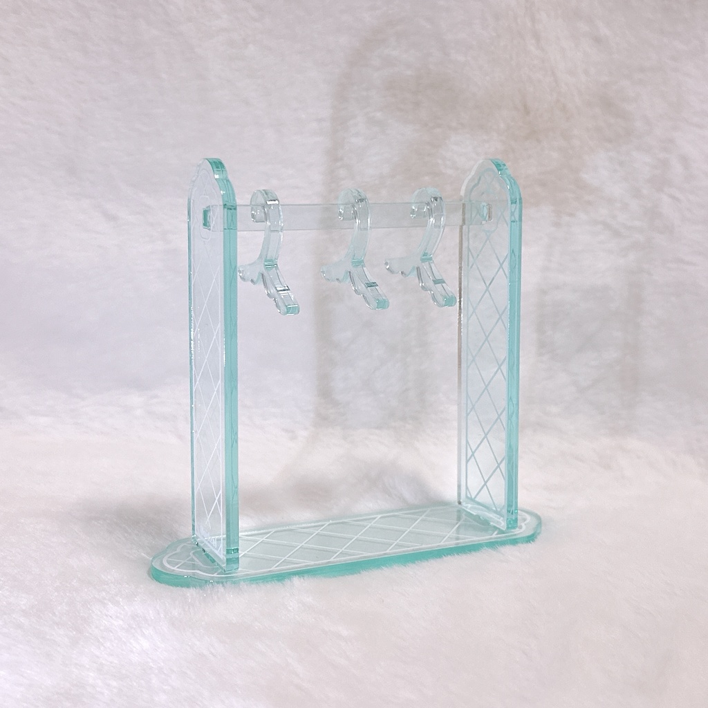 1/12 アクリルミニハンガーラック