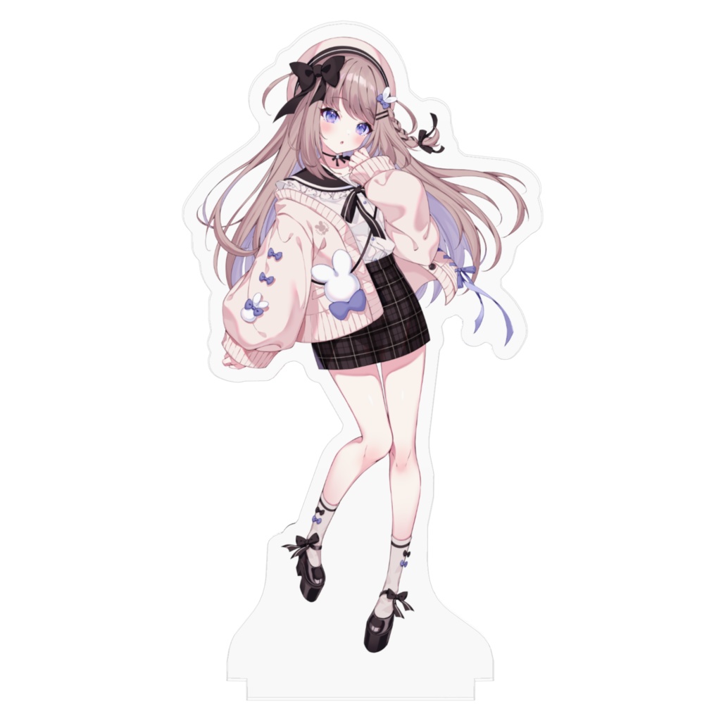 ねむぴぴアクリルフィギュア(キービジュアル)