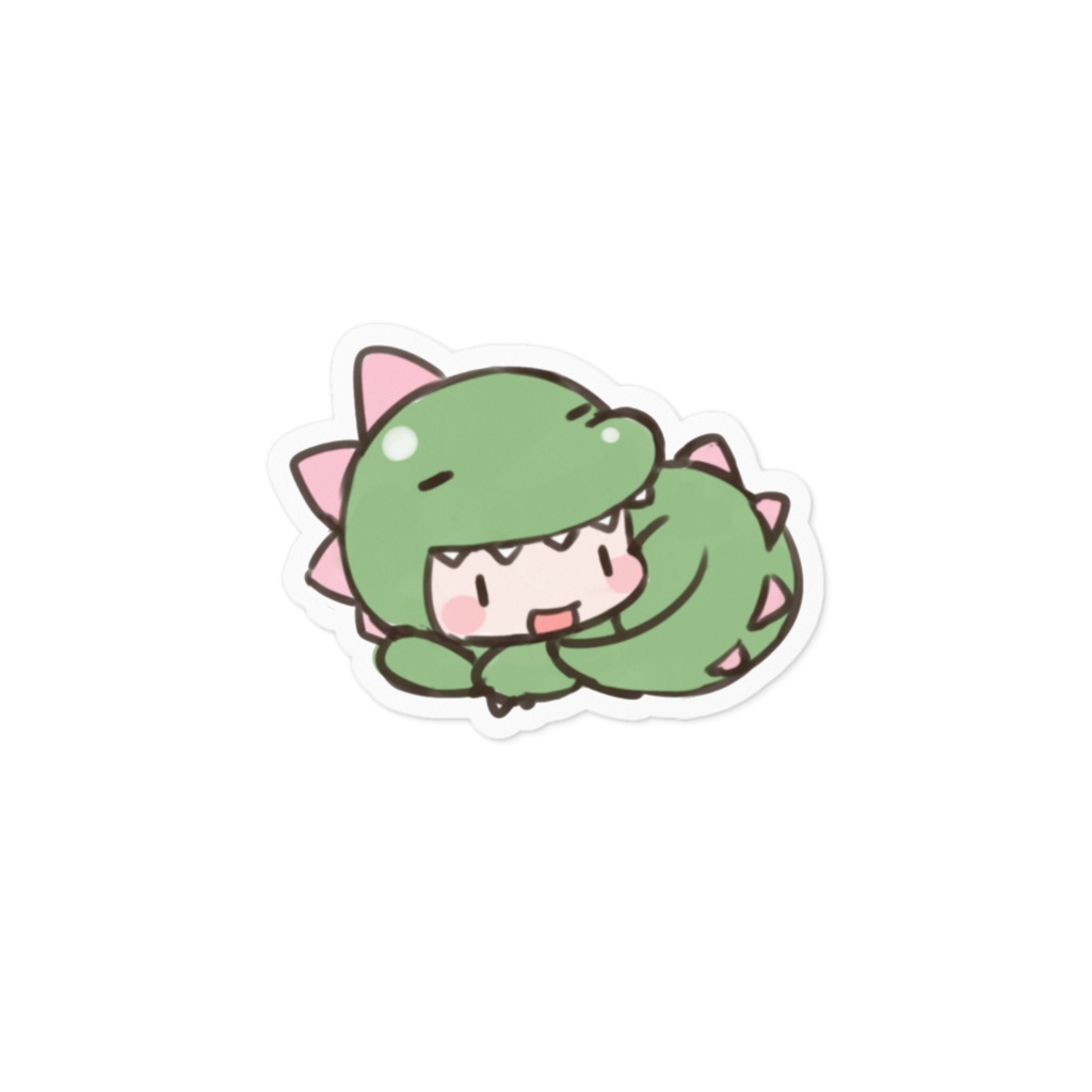 ねむぴぴステッカー(ザウルス全2種)