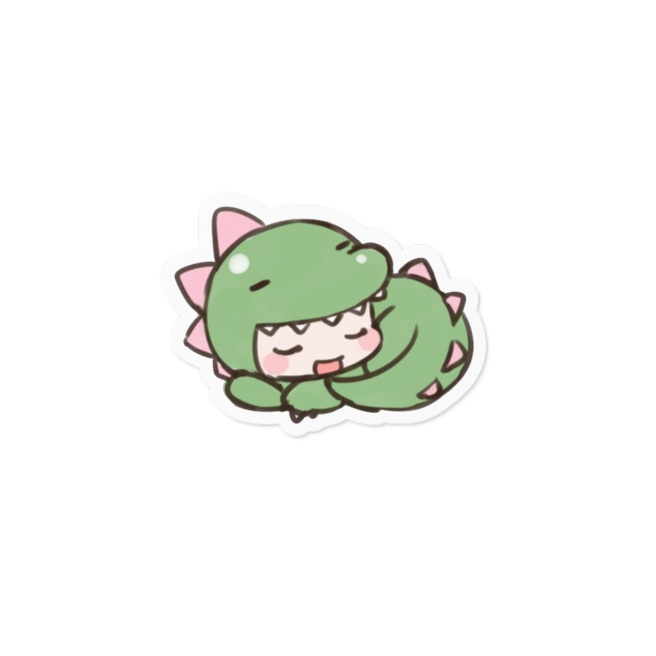 ねむぴぴステッカー(ザウルス全2種)