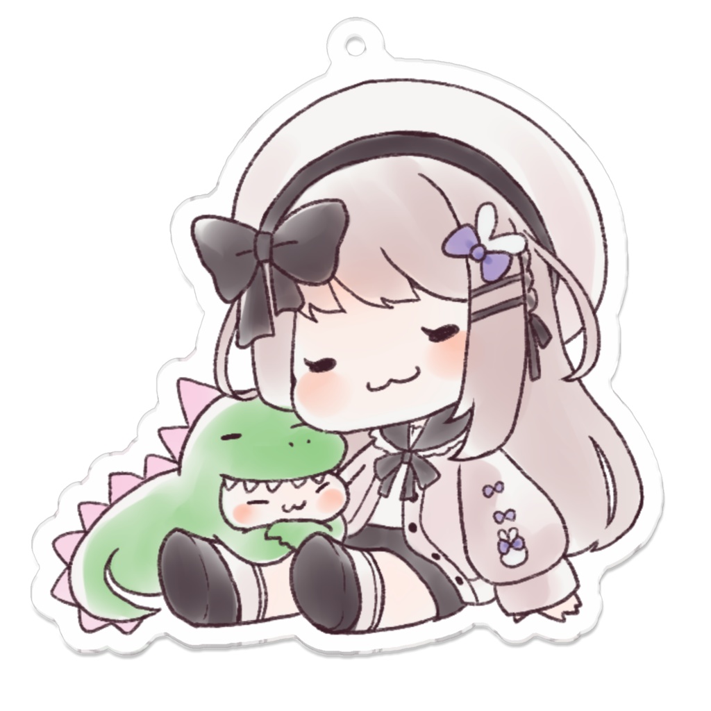 ねむぴぴアクリルキーホルダー(うたたねver)