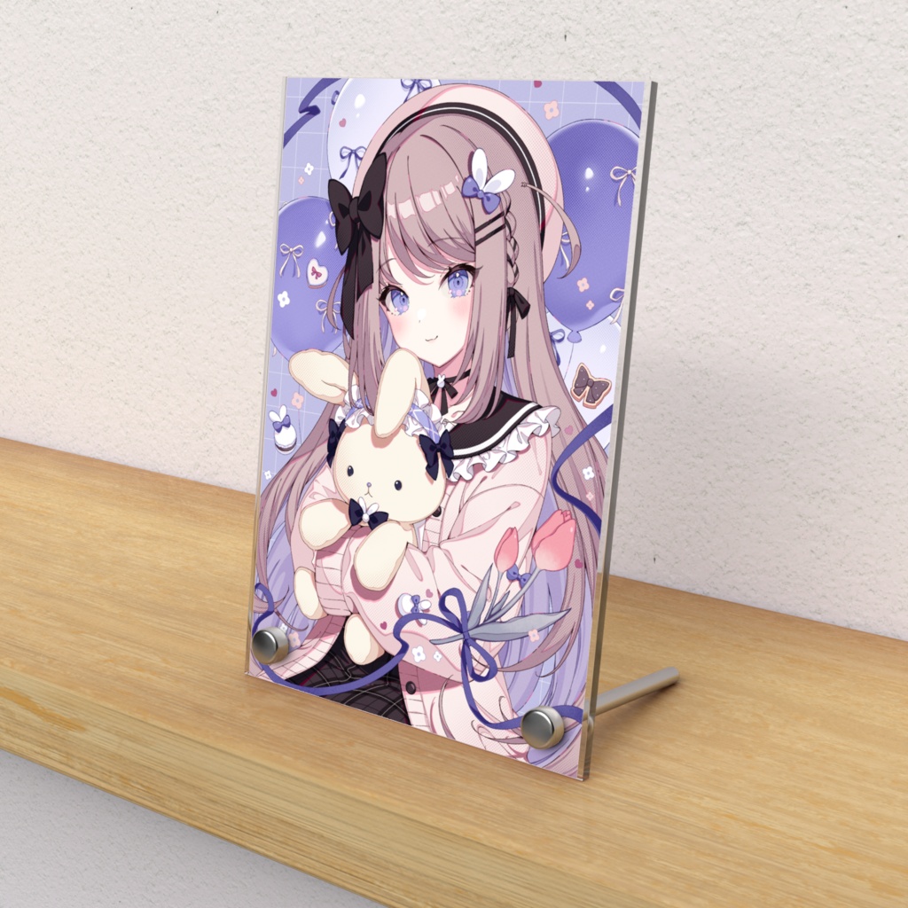 【4周年記グッズ】ねむぴぴアクリルフォトパネル (4th Anniversary)