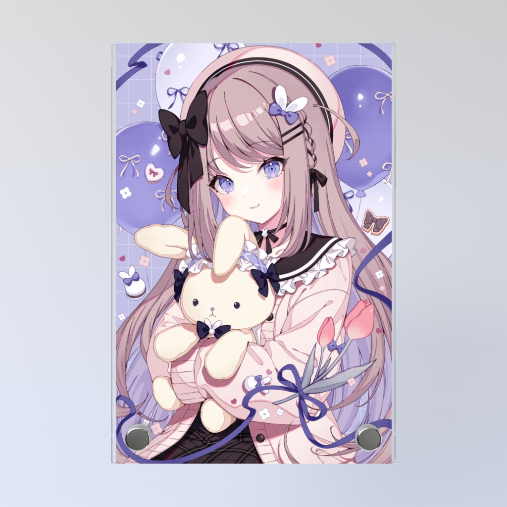 【4周年記グッズ】ねむぴぴアクリルフォトパネル (4th Anniversary)