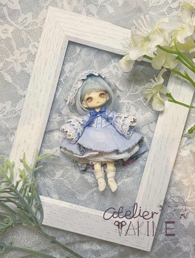 【ミゼットドール】フィッシュテール風ドレスセット