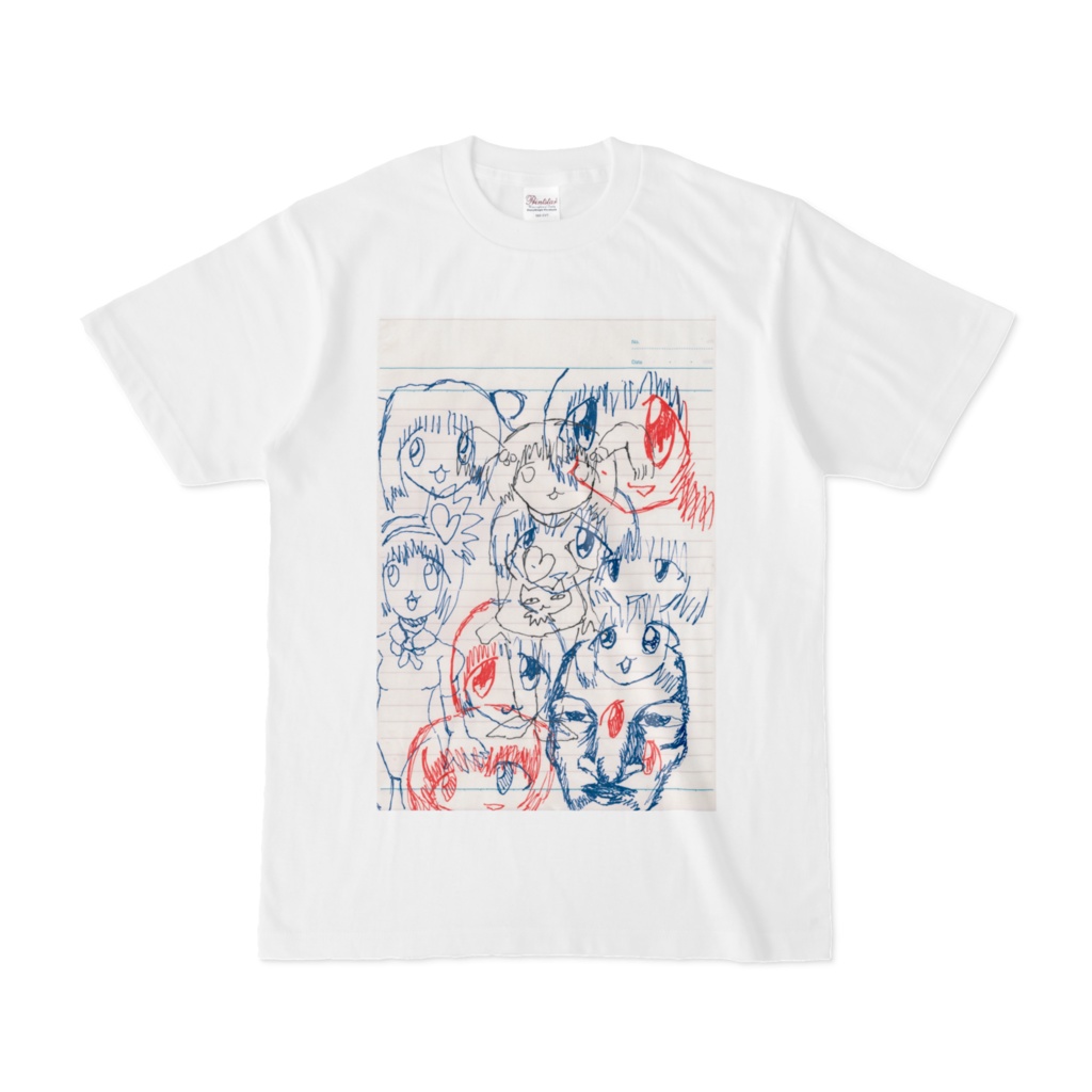 ドローイングtシャツ
