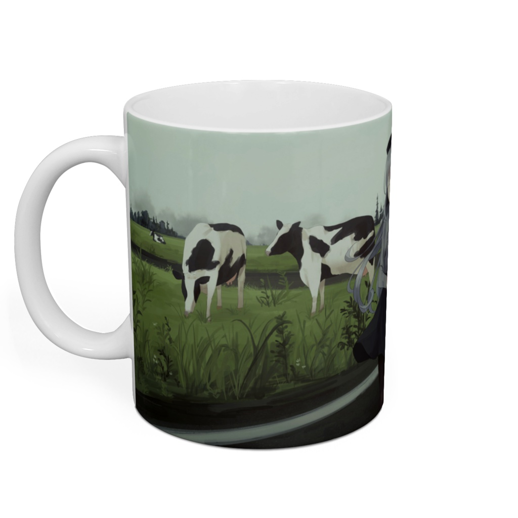 牛のマグカップ