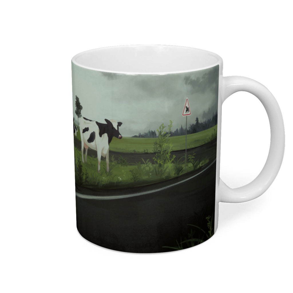 牛のマグカップ