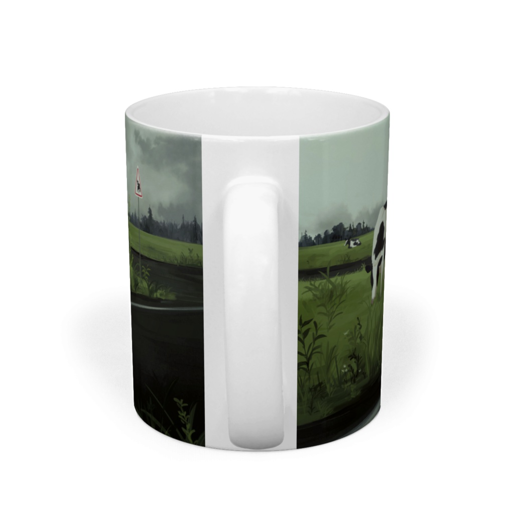 牛のマグカップ