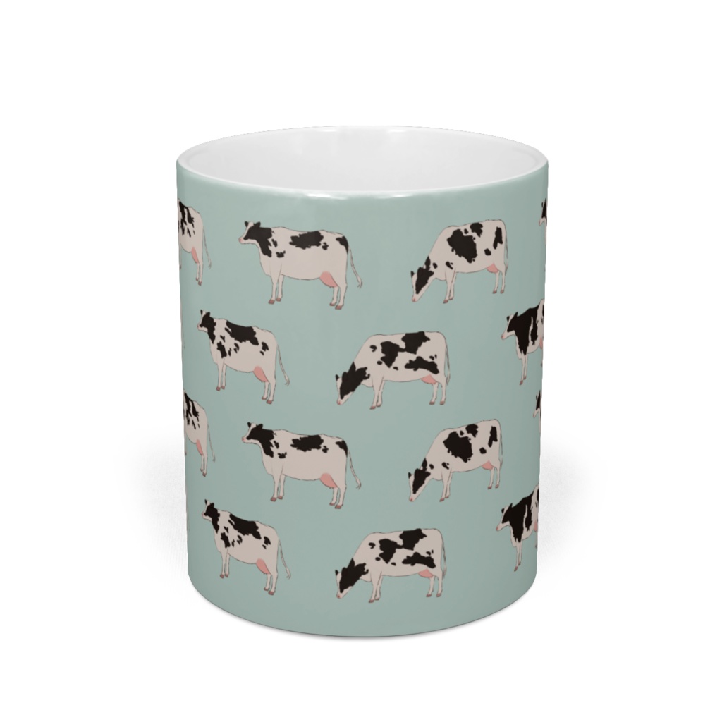 牛の群れのマグカップ