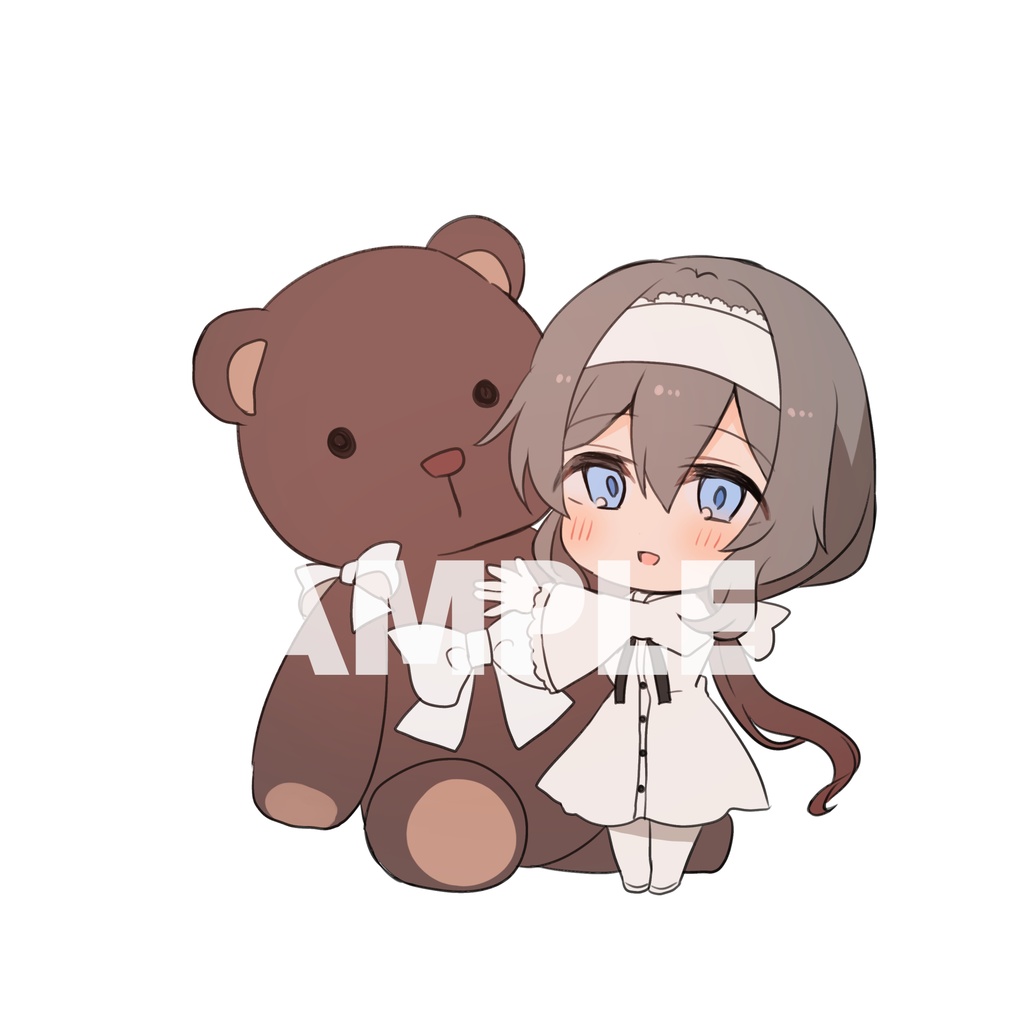 серый しっかりキャッチキーホルダー2