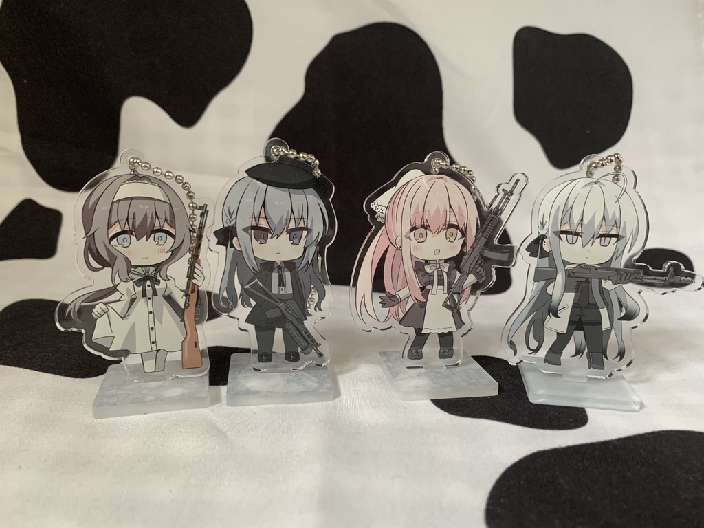 ミニアクリルキーホルダースタンド