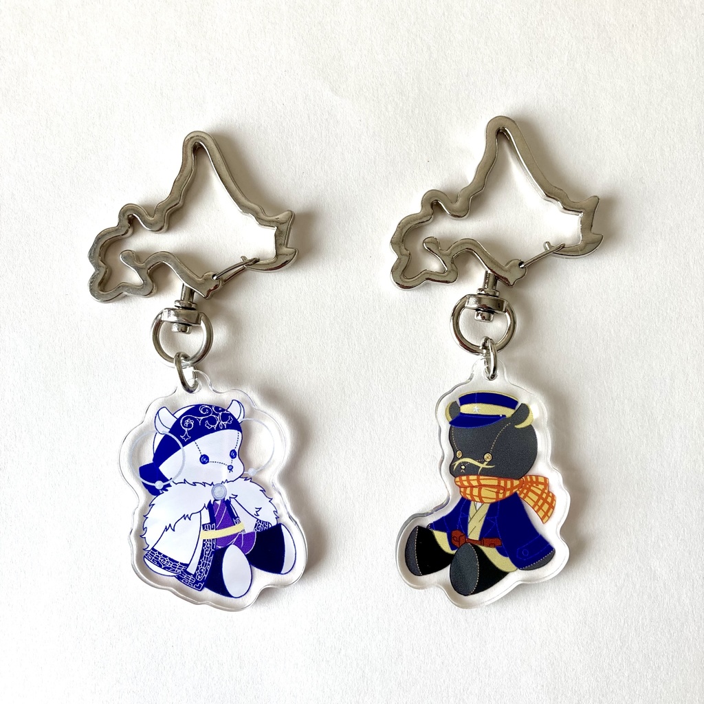 金カムくまさんアクキー