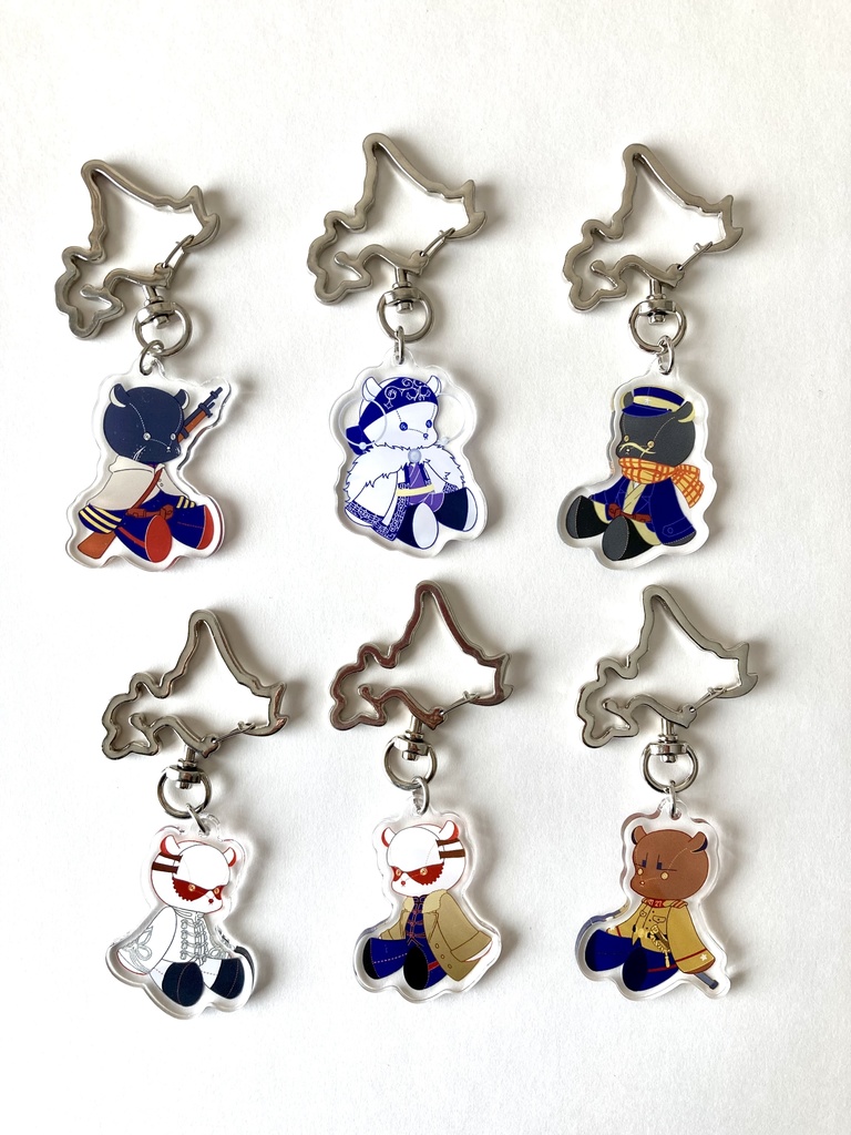 金カムくまさんアクキー