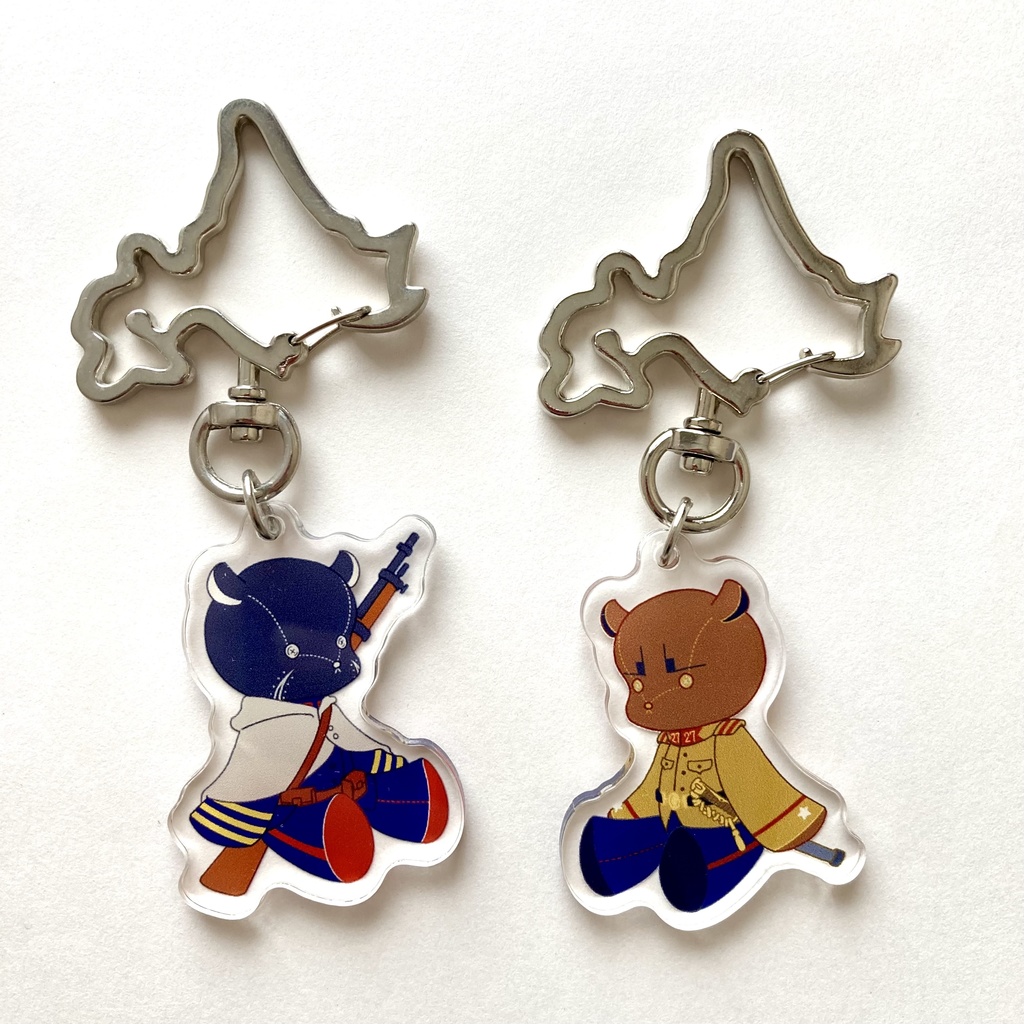 金カムくまさんアクキー