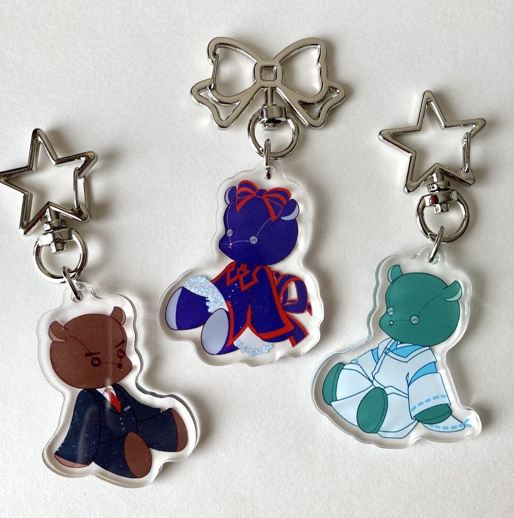 黒魔女くまさんアクキー