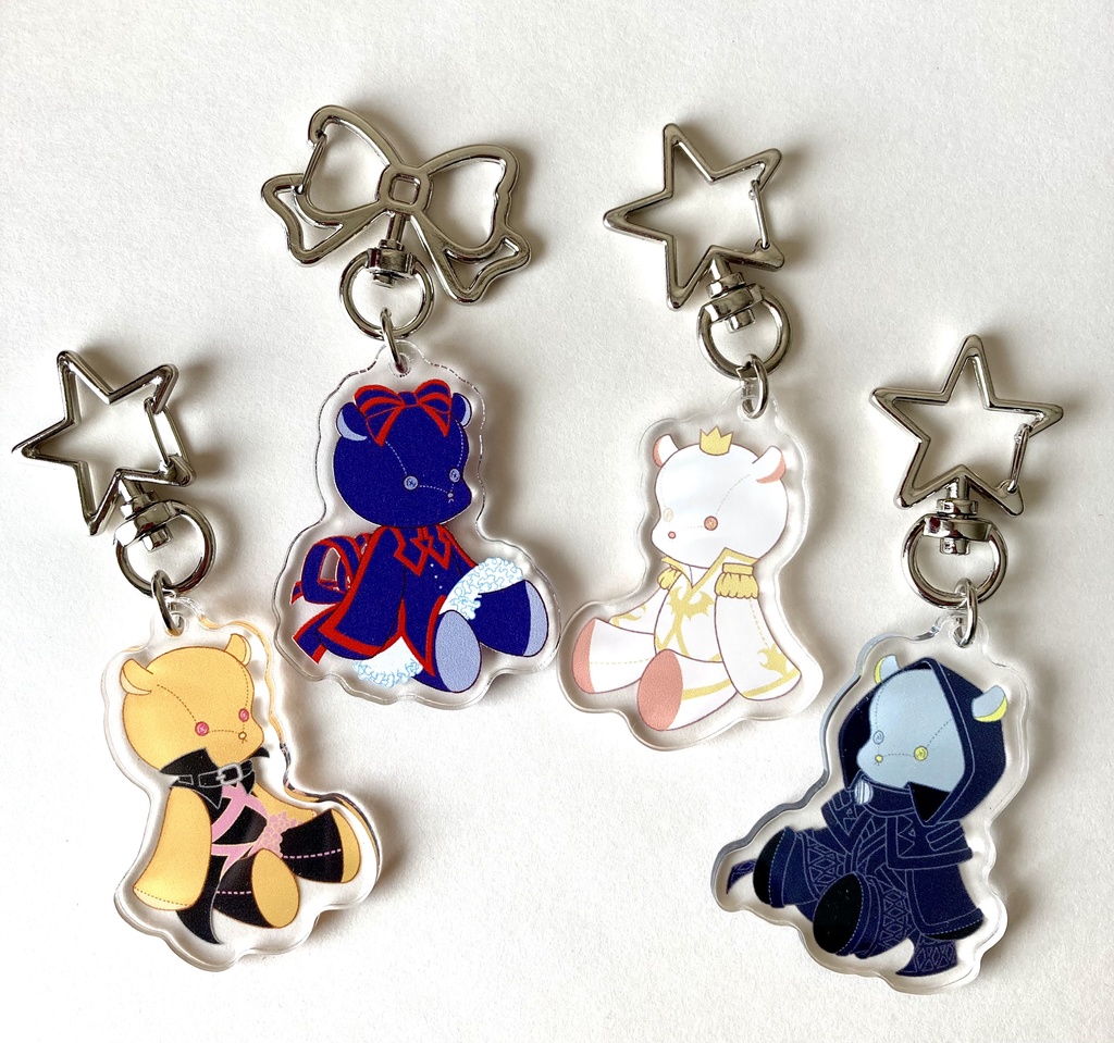 黒魔女くまさんアクキー