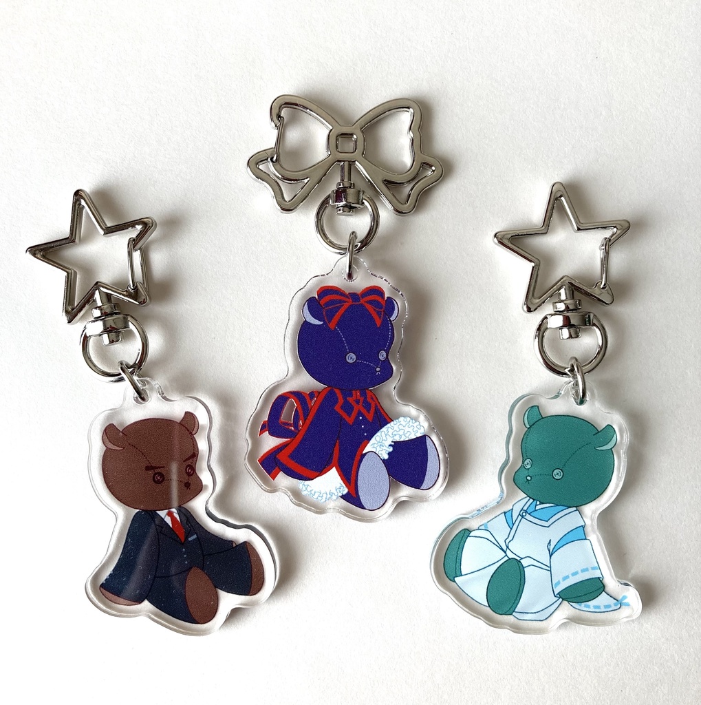 黒魔女くまさんアクキー