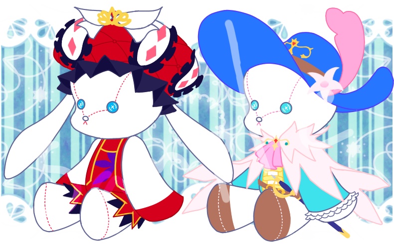 FGOうさくまアクキー4種