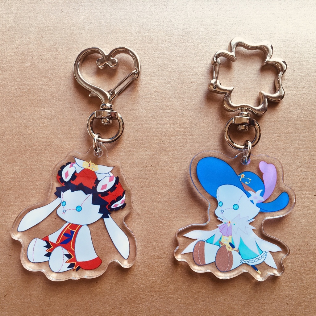 FGOうさくまアクキー4種