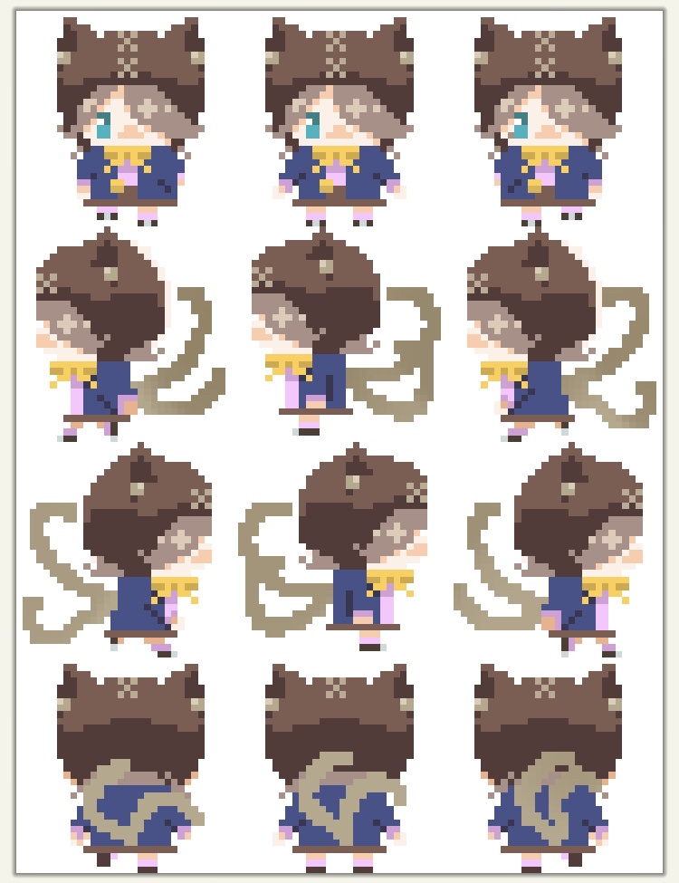 しんけんキャラアバター(ピクスク向け