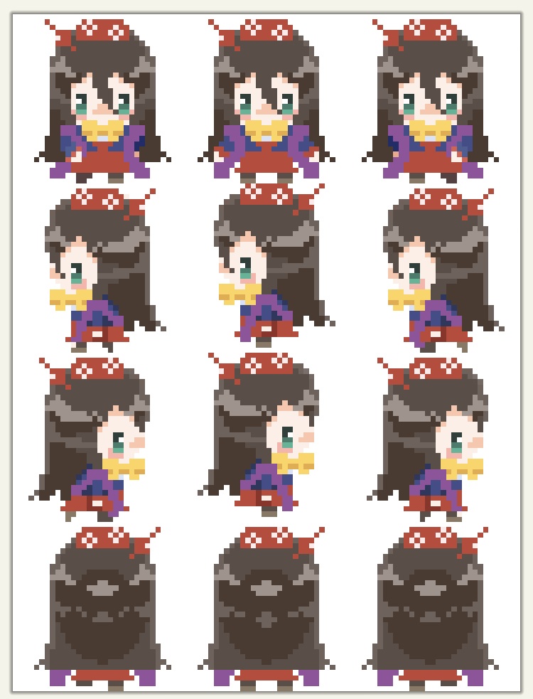 しんけんキャラアバター(ピクスク向け