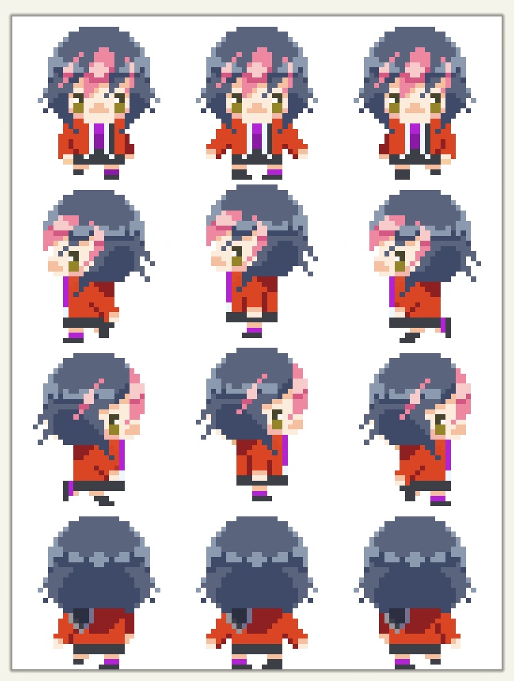 しんけんキャラアバター(ピクスク向け