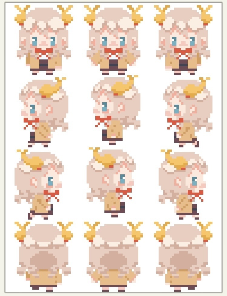 しんけんキャラアバター(ピクスク向け