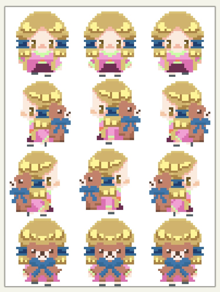 しんけんキャラアバター(ピクスク向け