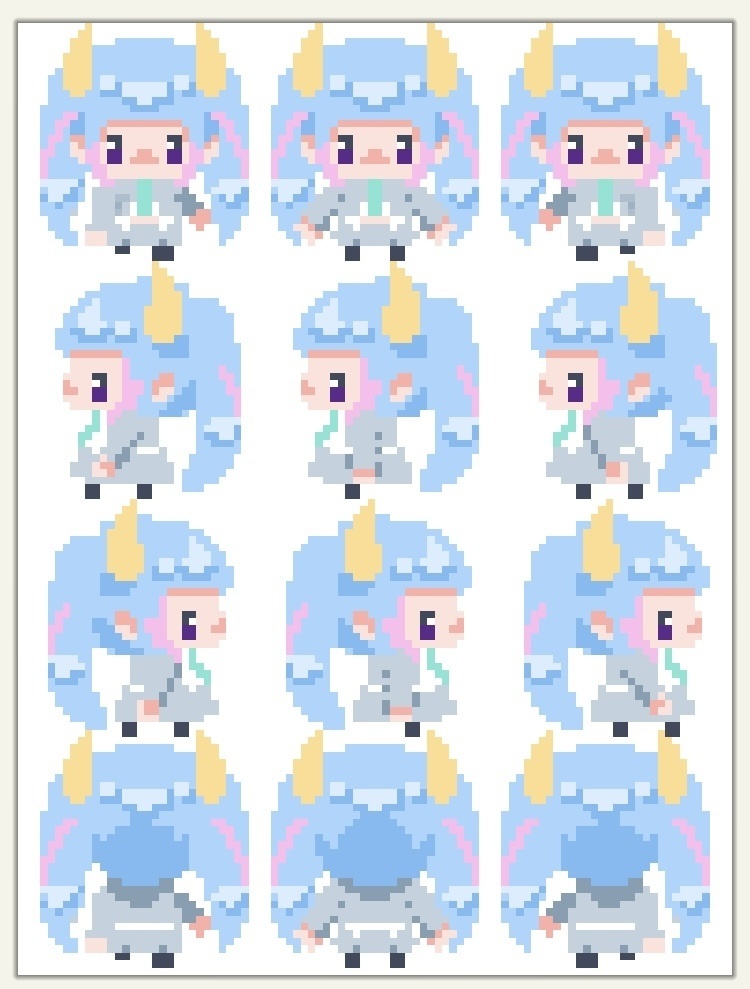 しんけんキャラアバター(ピクスク向け