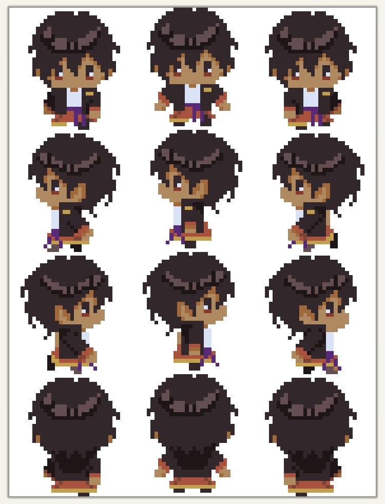 刀剣乱舞キャラアバター(ピクスク向け