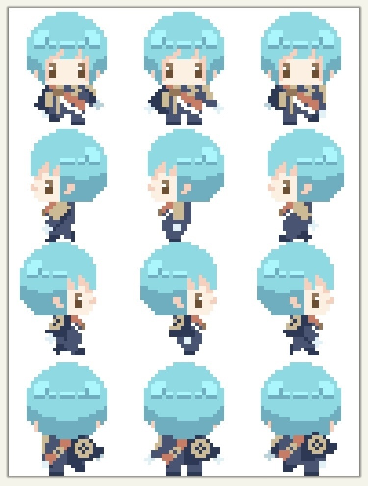 刀剣乱舞キャラアバター(ピクスク向け