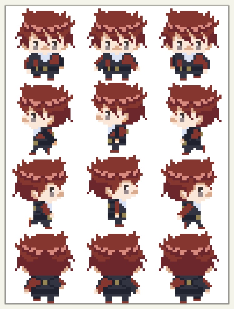 刀剣乱舞キャラアバター(ピクスク向け