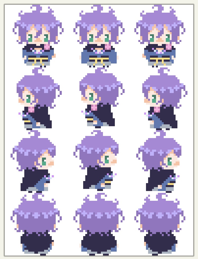 刀剣乱舞キャラアバター(ピクスク向け